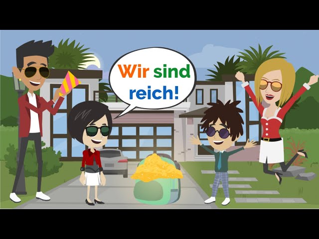 Deutsch lernen | Lisa ist reich!