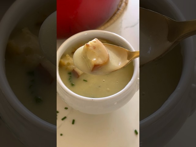 Leek and potato soup recipe #recipe
