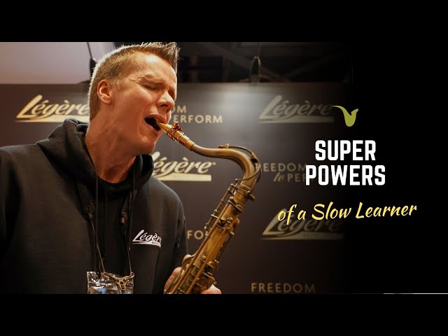 The Secret Super Power of a Slow Learner - Derek Brown BeatBox Sax