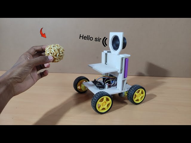 WiFi Talking Robot - for Old Peoples & Education Best Project