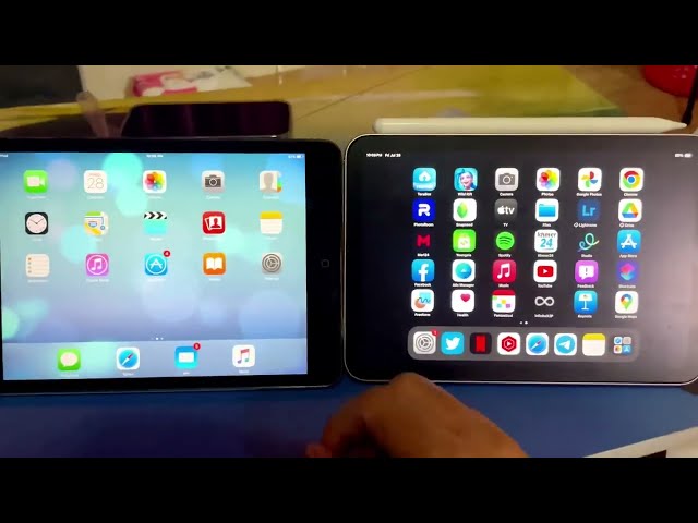 iOS 9 vs iPadOS 17
