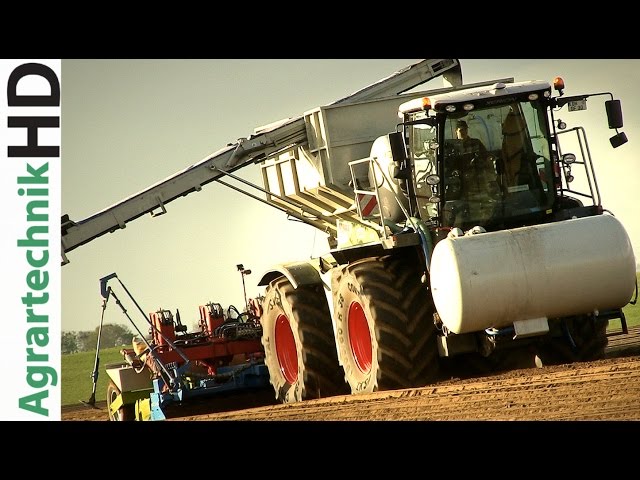 XXL Potato Planting | CLAAS XERION 5000 | Fendt Traktoren im Einsatz | Tractors | AgrartechnikHD