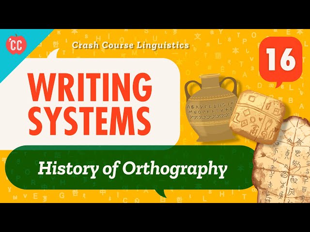 Writing Systems: Crash Course Linguistics #16