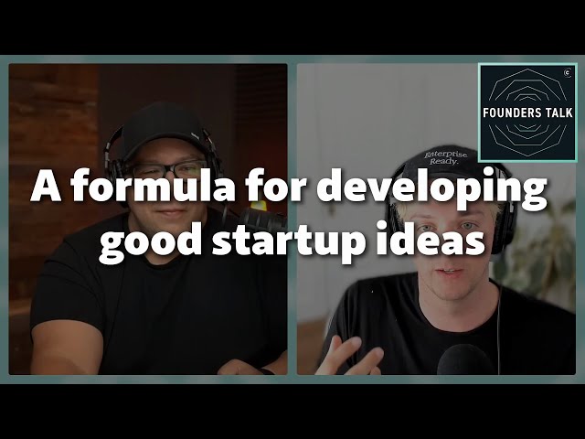 Need a startup idea? Here's a formula for good ones