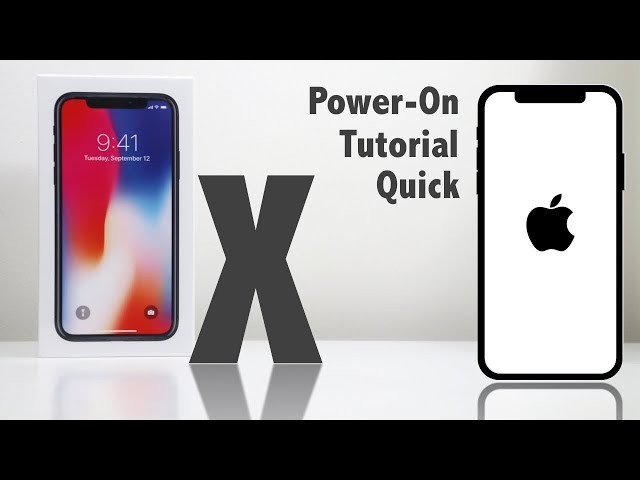 How to turn on the iPhone X - Quick iPhone 10 Tutorial