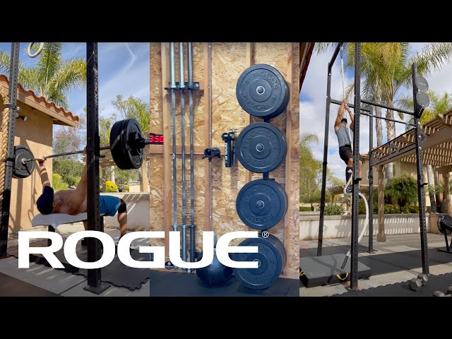 Rogue Equipped Backyard Gym Tour - Kevin in San Diego, CA