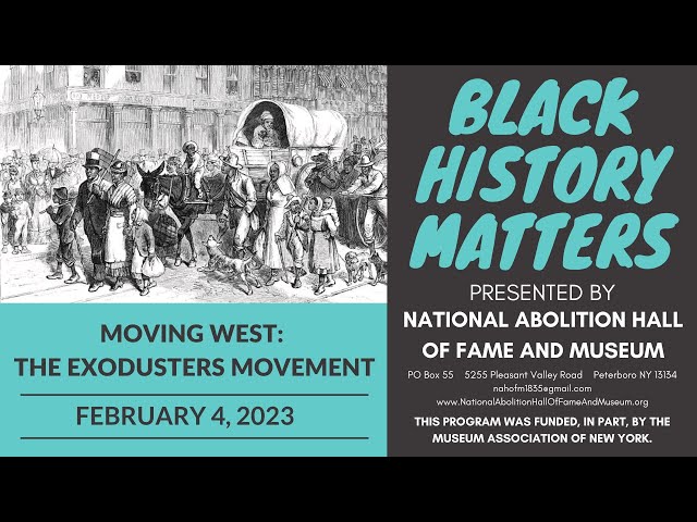Moving West: The Exodusters Movement (1879)
