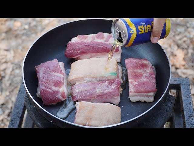 Fried Pork Belly | Beer and Pork Belly Recipe | Pork Belly Cooking and Eating