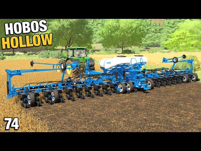 BUYING THE BIGGEST PLANTER AVAILABLE Hobos Hollow X4 FS22 Ep 74