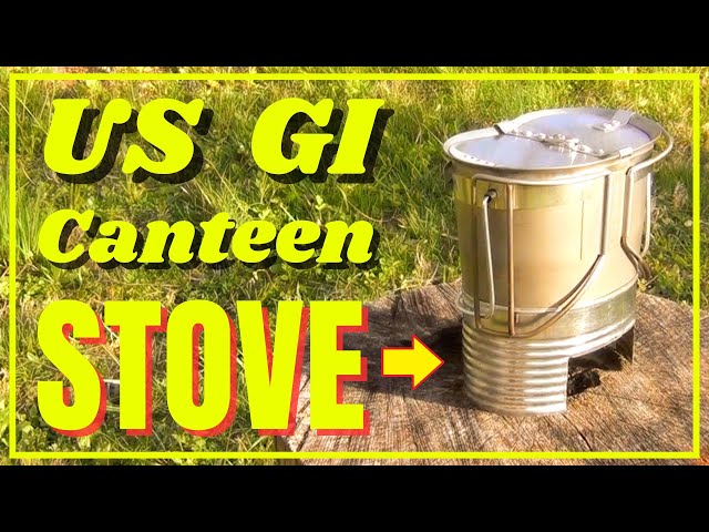 DIY US Canteen Cup Stove [ Really Works! ]