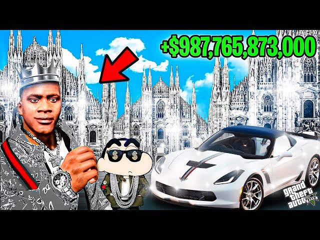 FRANKLIN TOUCH ANYTHING BECOME DIAMOND ll EVERYTHING IS FREE IN GTA 5