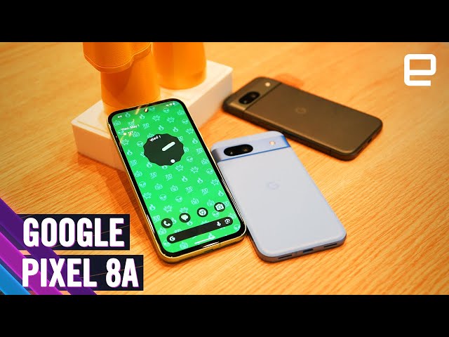 Google Pixel 8a hands-on: Flagship AI and a 120Hz OLED screen for $499