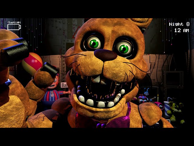 FNAF 2 Deluxe Edition - All Jumpscares, Extras, Minigames