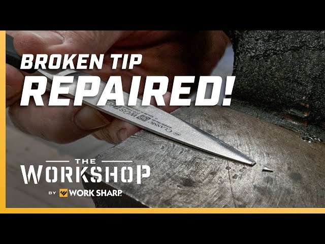 How To Repair a Broken Knife Tip - Workshop Ep. 7