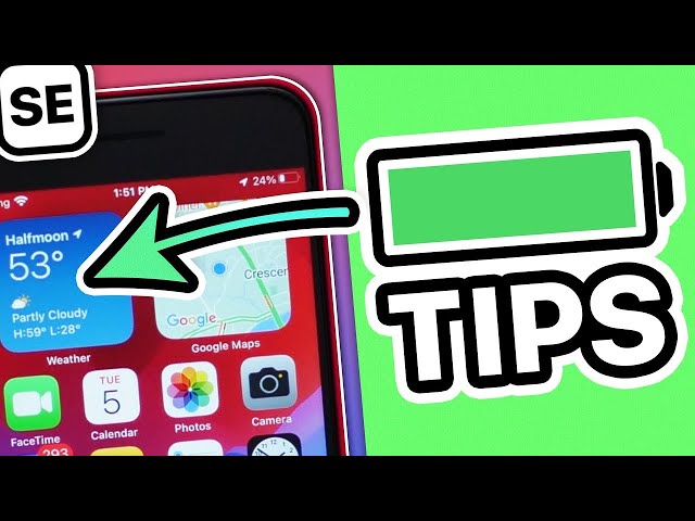 14 iPhone SE 3 Battery Saving Tips