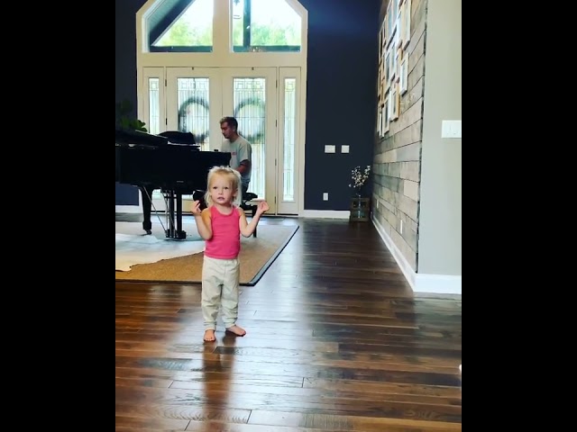 Tyler Joseph playing baby shark on the piano