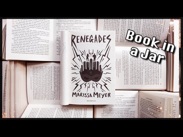 BOOK IN A JAR: RENEGADES livestream | Book Roast