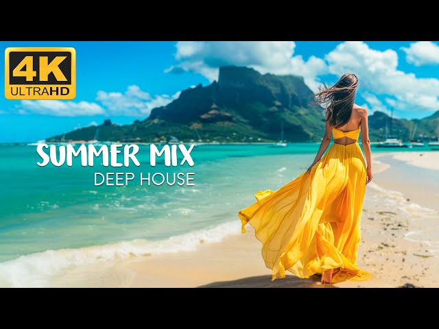 4K Mauritius Summer Mix 2024🍓Best Of Tropical Deep House Music Chill Out Mix By Summer Vibes Sounnds