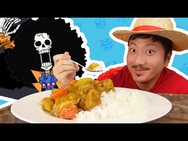 What is Brook's Favorite Food? Curry from ONE PIECE!