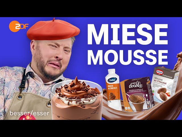 Schade Schokolade: Sebastian schmilzt eure Hoffnung auf gute Mousse au Chocolat