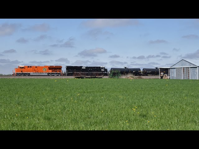 Chasing a CN Heritage Unit Duo