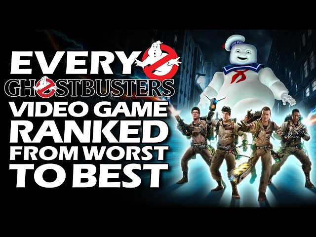 Every Ghostbusters Game Ranked From WORST To BEST