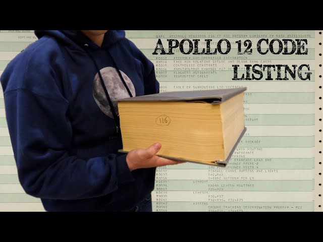 Apollo 12 Source Code: Looking at the original flown code printout, and the 1202 error fix