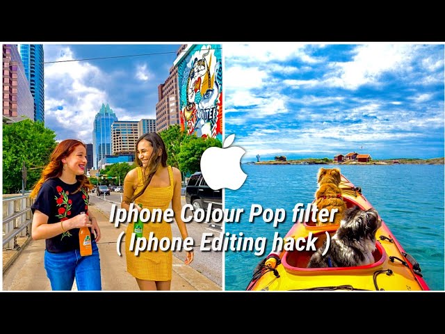 iphone Colour Pop filter | Iphone Editing hack | Iphone camera Edit | New iphone Editing hack