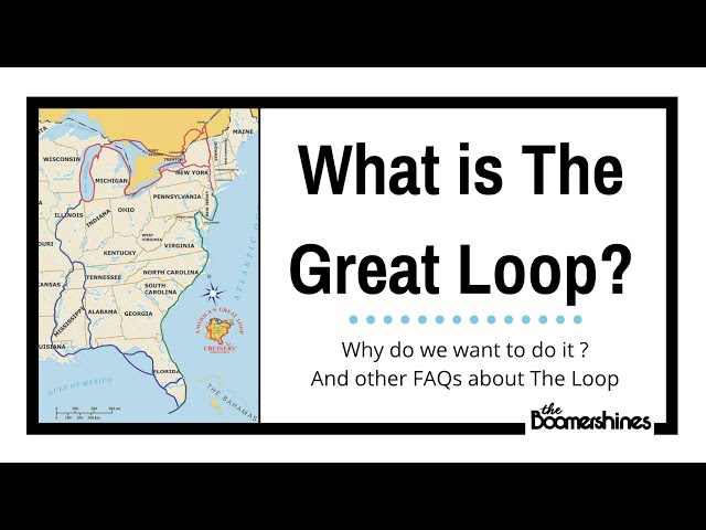 What is the great loop? And FAQ's about the Great American Loop.