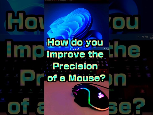 How to Improve the Precision of a Mouse in Windows 💻 #youtubeshorts #shortsvideo #shorts