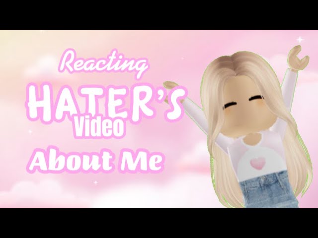 Reacting to HATER’S video about me!