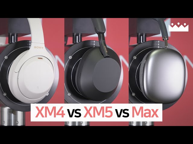 【Eng Sub】 Sony WH-1000XM5 vs XM4 vs AirPods Max Measurement Review