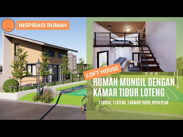LOFT HOUSE TO BUILD WITH A MINIMUM BUDGET | Land 6x12 | HOME INSPIRATION