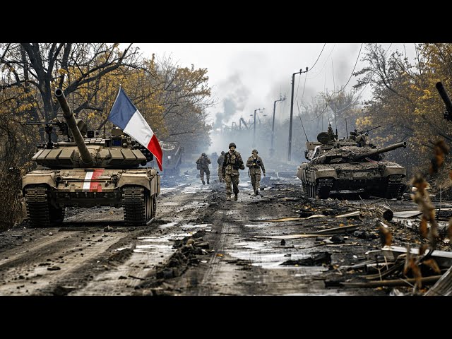 FRANCE TAKES CONTROL OF THE SITUATION! Macron's troops engaged the Russians for the first time!