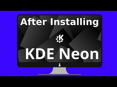 KDE Neon - configure & customize