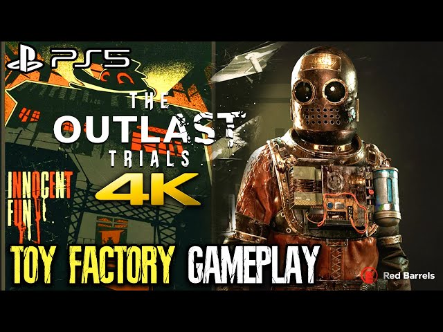 THE OUTLAST TRIALS (PS5) - New Map Toy Factory Gameplay Walkthrough (4K 60FPS) FULL RELEASE Ver. 1.0