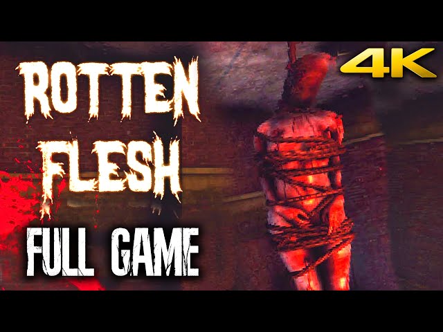 ROTTEN FLESH - Cosmic Horror Survival Gameplay Walkthrough FULL GAME No Commentary (4K 60FPS)