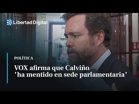 VOX afirma que Calviño "ha mentido en sede parlamentaria"