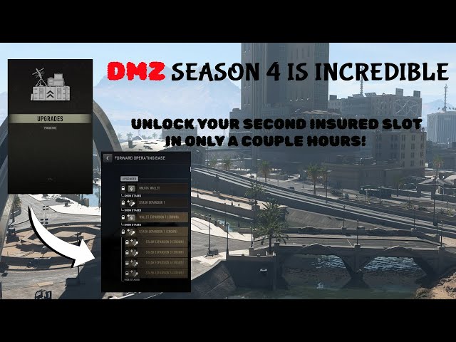 It's so much EASIER to get a second insured slot now in DMZ!
