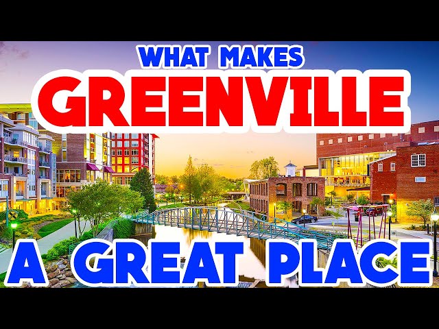GREENVILLE, SOUTH CAROLINA - The TOP 10 Places you NEED to see!