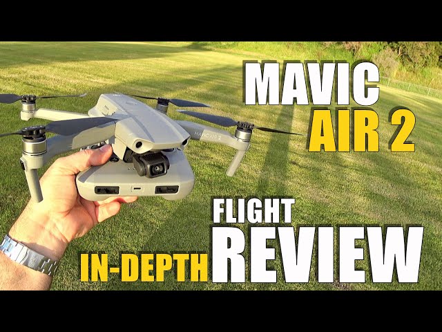 DJI Mavic AIR 2 Flight Test Review IN-DEPTH - How good is it...REALLY!? (BONUS CRASH TEST!)