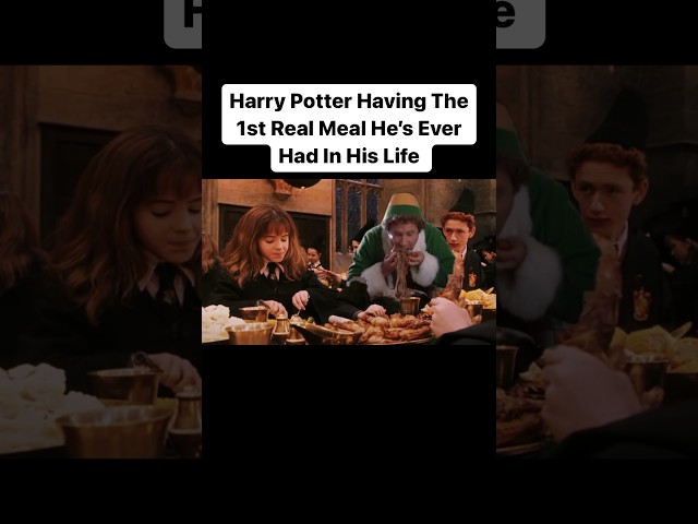 Harry Potters 1st Ever REAL Meal #harrypottermeme #harrypotter