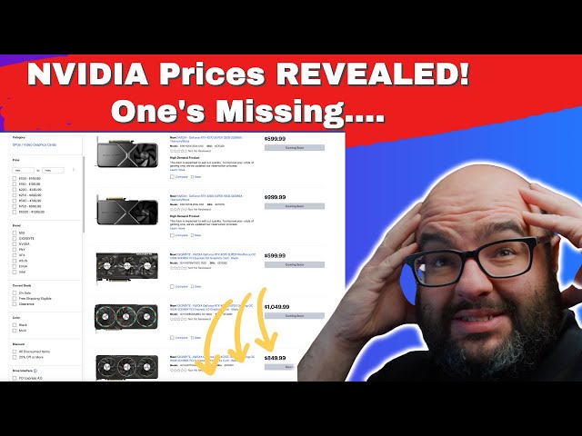 REVEALED! NVIDIA RTX Super Prices.. One's Missing