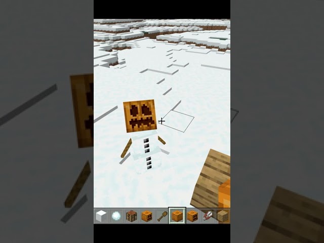 Minecraft Short - How to Make a Snow Golem