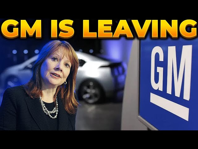 GM Just Announced They are Leaving America!
