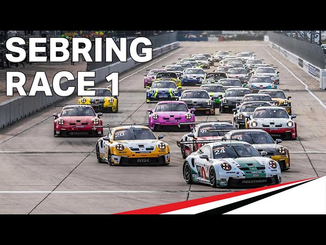 Porsche Carrera Cup North America 2024 | Race One | Sebring International Raceway