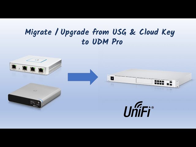 How To Migrate / Upgrade Ubiquiti USG and Cloud Key to Unifi Dream Machine Pro