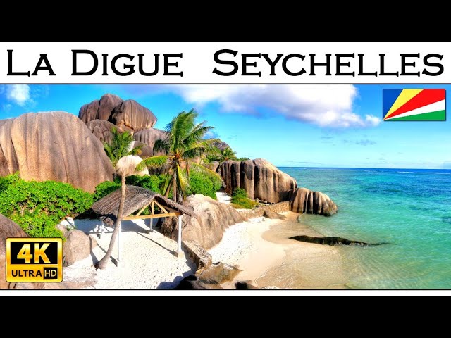 Seychelles 4K - La Digue Islands  Paradise on Earth