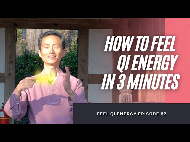 How to feel qi energy in three minutes | energy ball, sword fingers & chi pillars