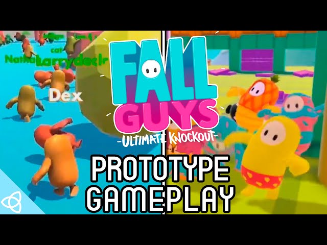 Fall Guys - Early Prototype and Beta Gameplay